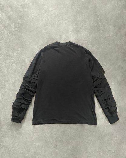 Bandage Layered Long-sleeve