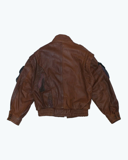 Sashiko Leather Jacket